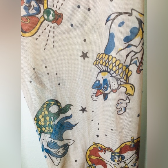 β¨Amazing Tattoo Lady | California Costumes π€β¨dress w/custom feather headpiece - Picture 9 of 15